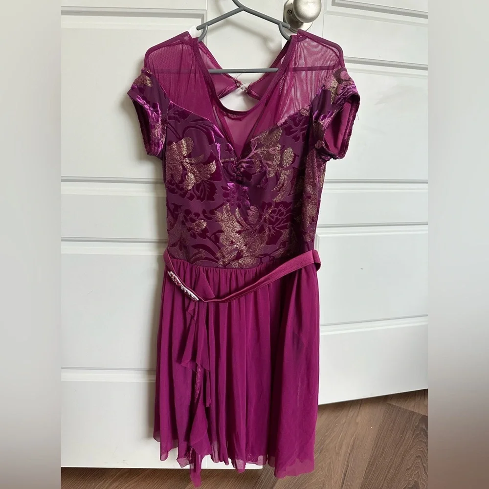 Weissman Purple Dance Costume LC